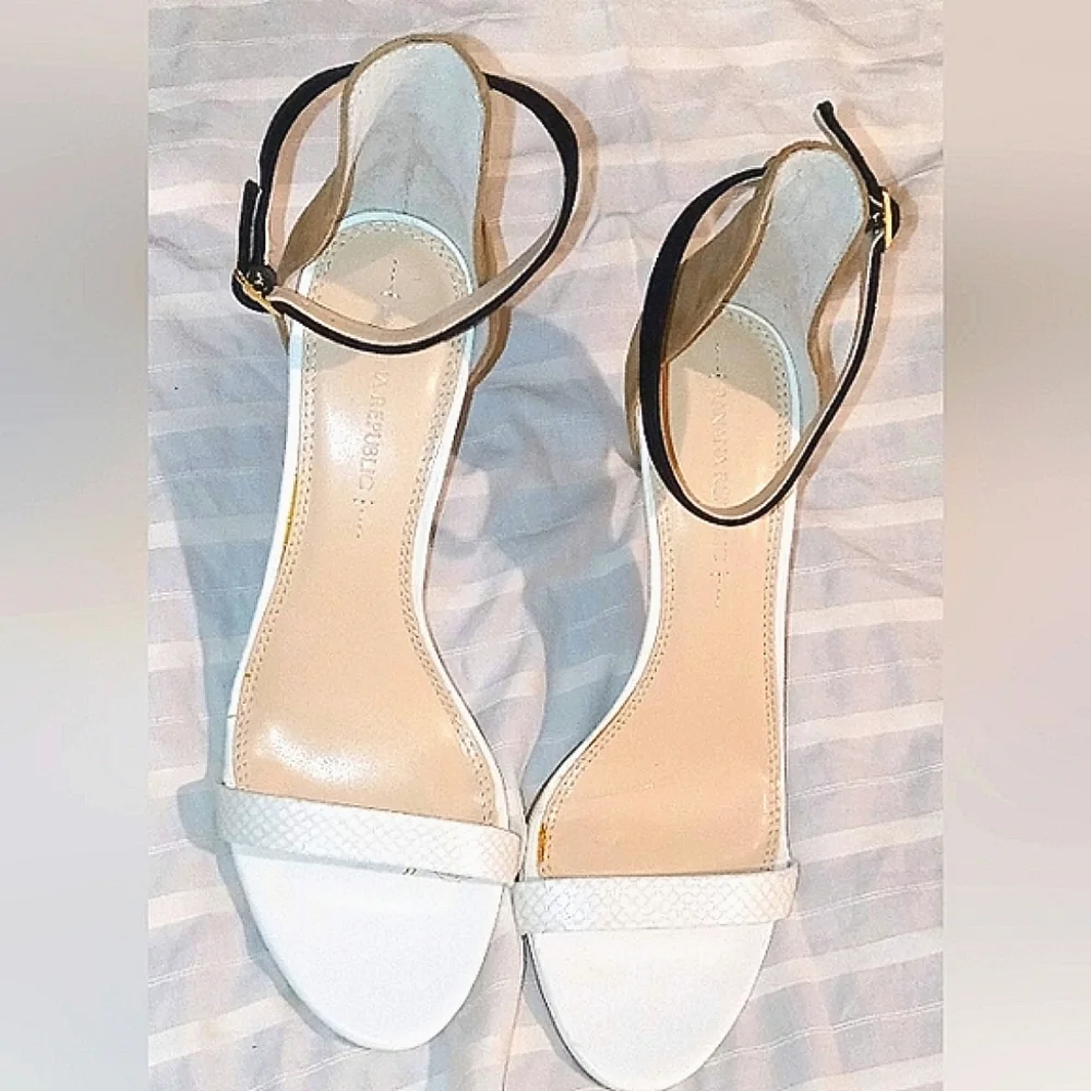 BANANA REPUBLIC | Leather, High Heel Sandal
